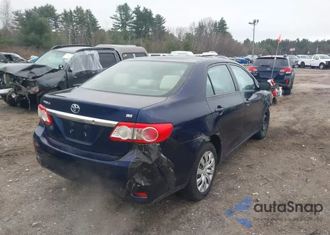 2012 Toyota Corolla Le from USA, damaged, VIN 2T1BU4EE9CC893725